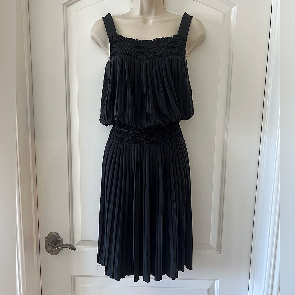 DKNY pleated dress